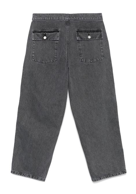 Jeans con effetto schiarito in nero The editor - uomo THE EDITOR | S5U117999